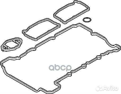 Комплект прокладок, крышка головки цилиндра 054