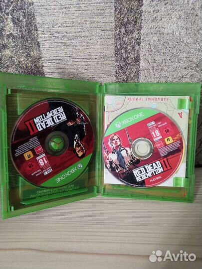 Игра для приставки xbox one Red Dead Redemption 2