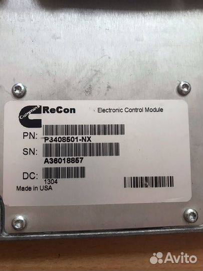 Блок управления двигателем Cummins QSM11, QSX15