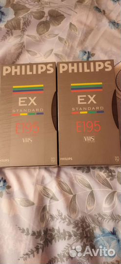 Видеокассеты новые philips
