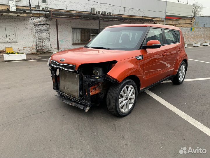 Kia Soul 1.6 AT, 2019, битый, 61 000 км