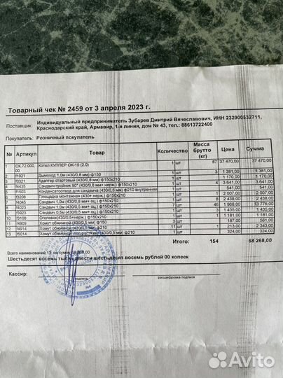 Котел куппер ок 15(2.0)