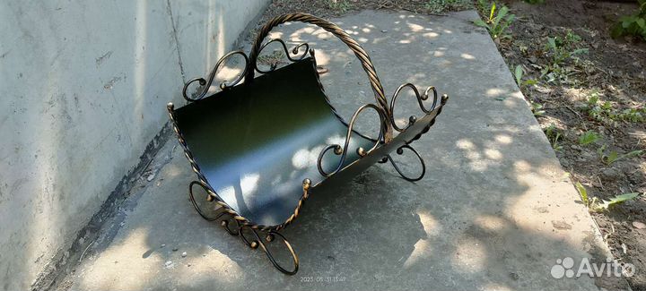 Дровница для камина или печи,себе или в подарок