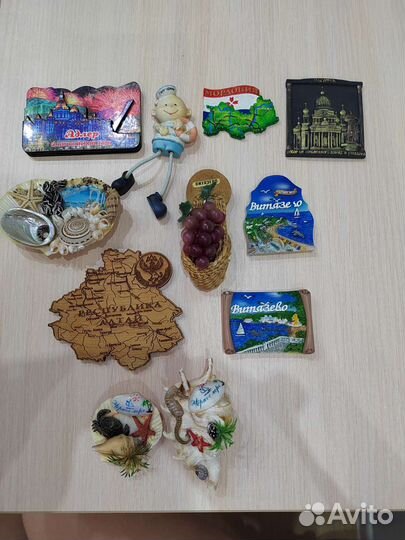 Магнитики города, на удачу