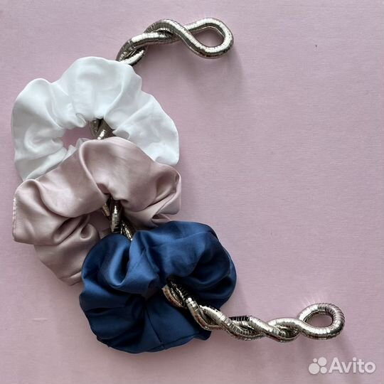 Резинки для волос из тенселя, набор, новые