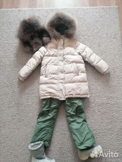 Зимний комбинезон для девочки Gulliver 122р