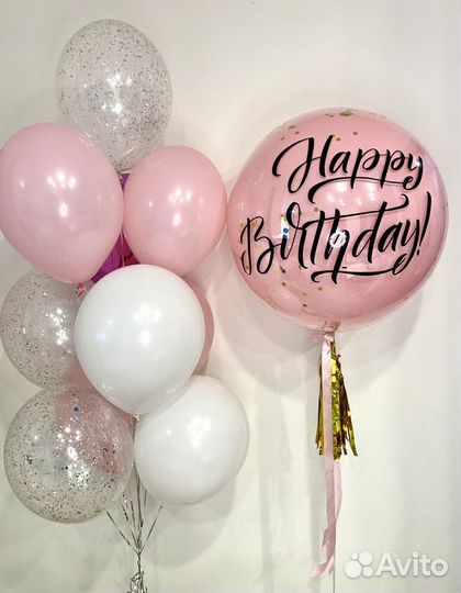 Гелиевые шары, фигуры из шаров