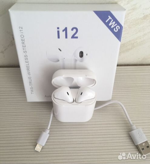 Беспроводные наушники i12 tws