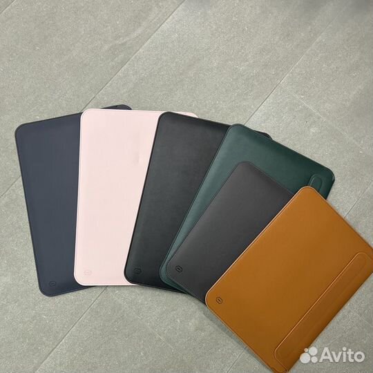 Чехол кожаный wiwu MacBook на разные модели