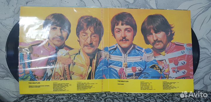Виниловые пластинки Битлз двойной альбом