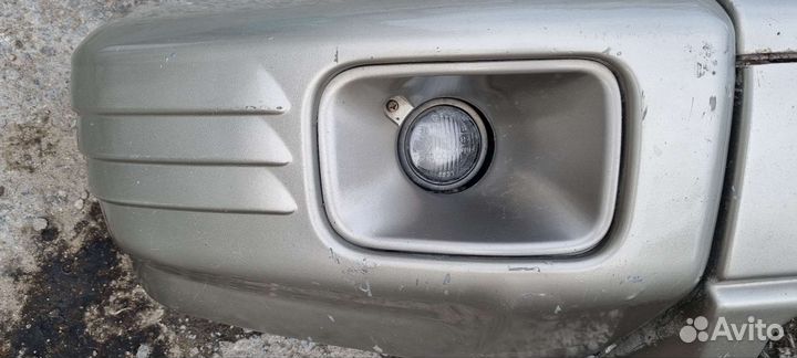 Передний бампер паджеро 2 рестайл