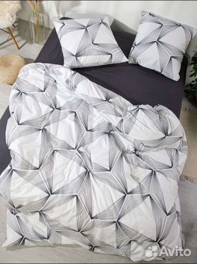 Белье постельное новое. Поплин. Хлопок