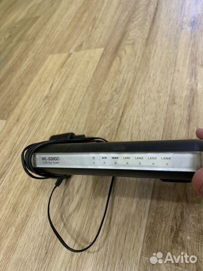 Роутер маршрутизатор asus wl 520 gc