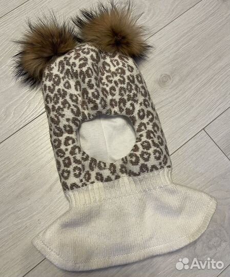 Шапка шлем для девочки 54 56