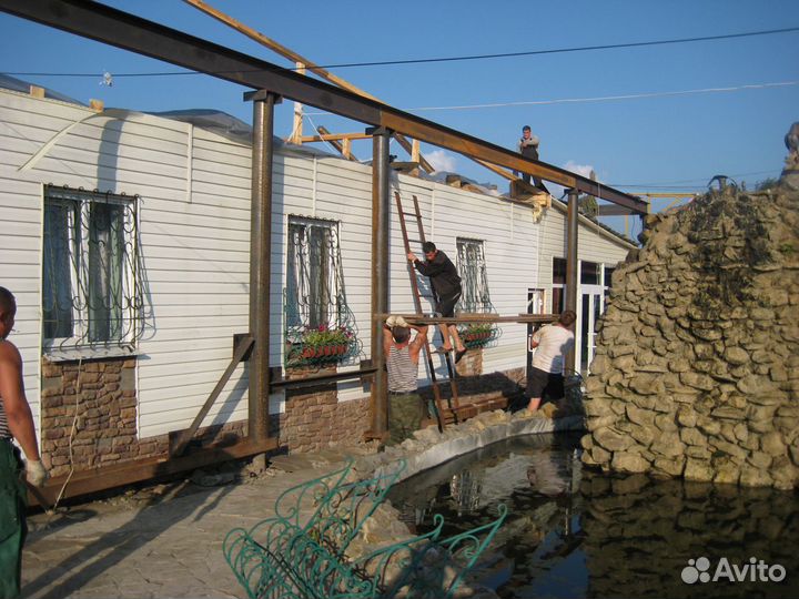 Винтовые сваи, срубы, дома