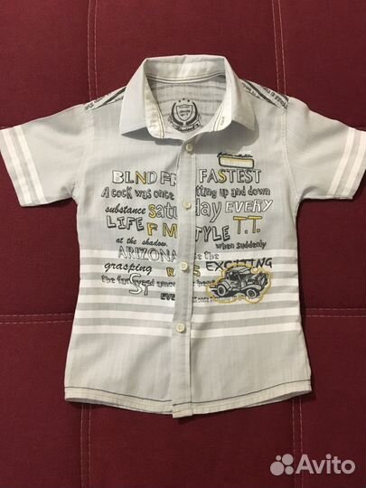 Рубашка на мальчика