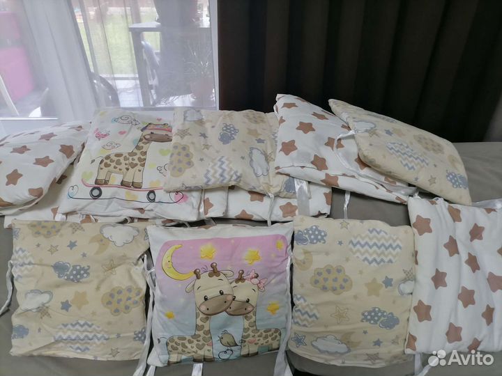 Бортики в кроватку