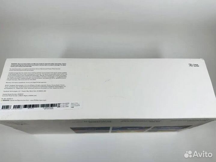 Шлем виртуальной реальности Oculus Quest 2 128 GB