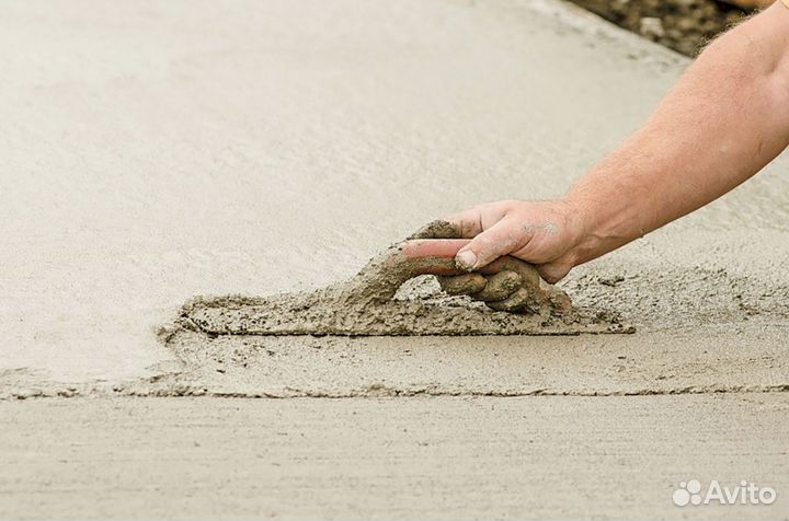 Пескобетон без добавок