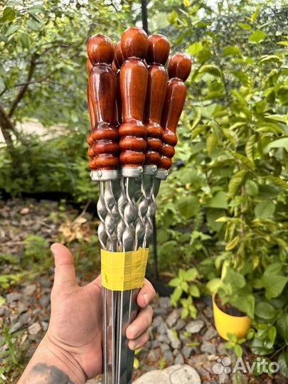 Набор шампуров 10шт новые