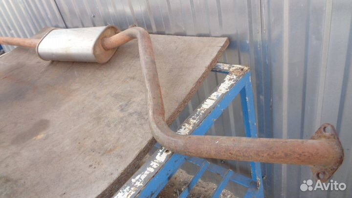 Средняя часть глушителя Hyundai Getz