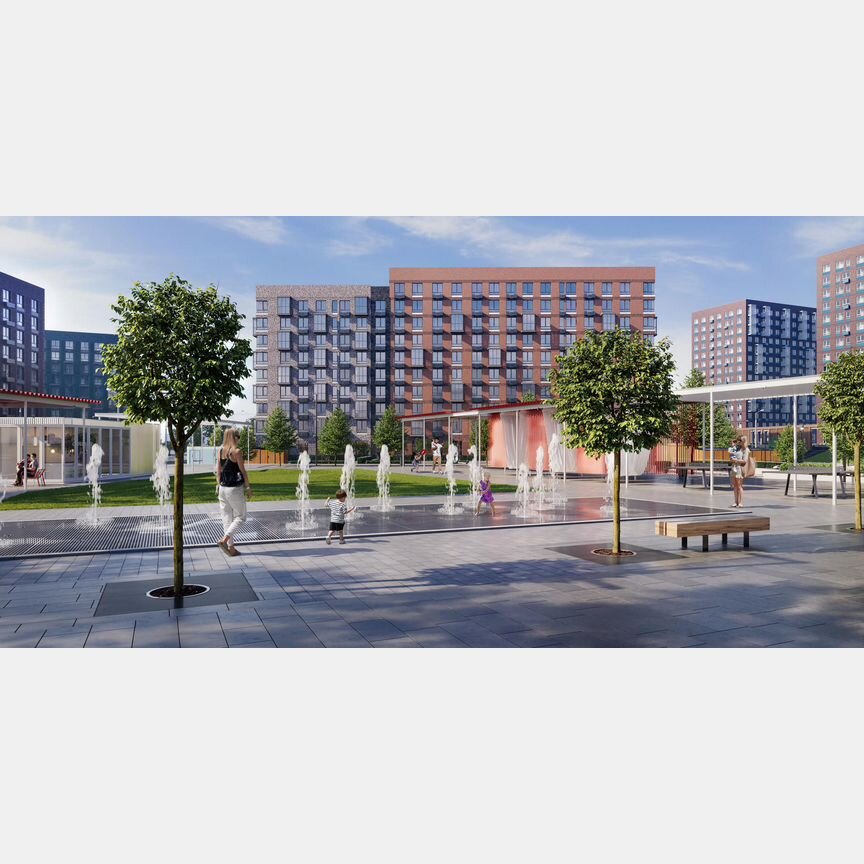 1-к. квартира, 43,6 м², 7/7 эт.