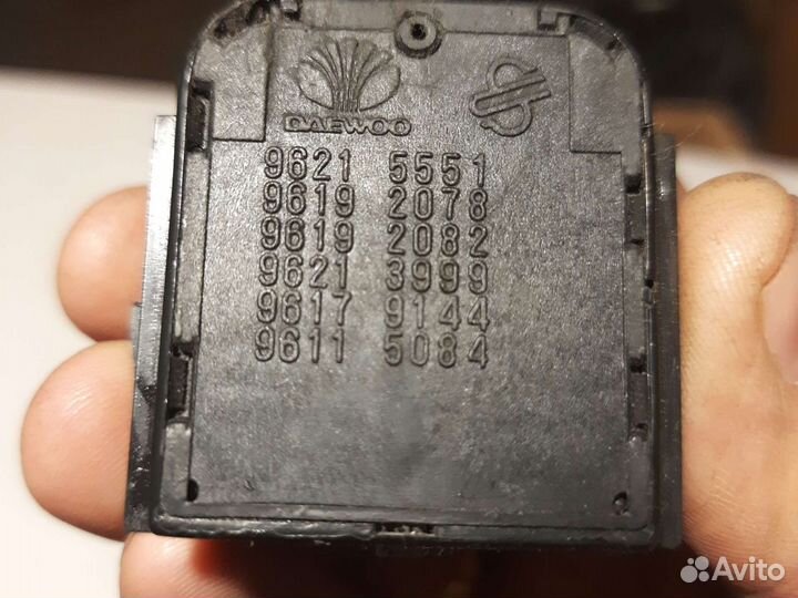 Переключатель поворотов дэу нексия