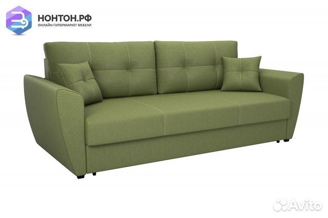 Диван выкатной Фортуна New зеленый