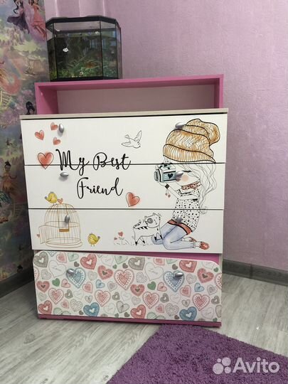 Детская мебель для девочки бу
