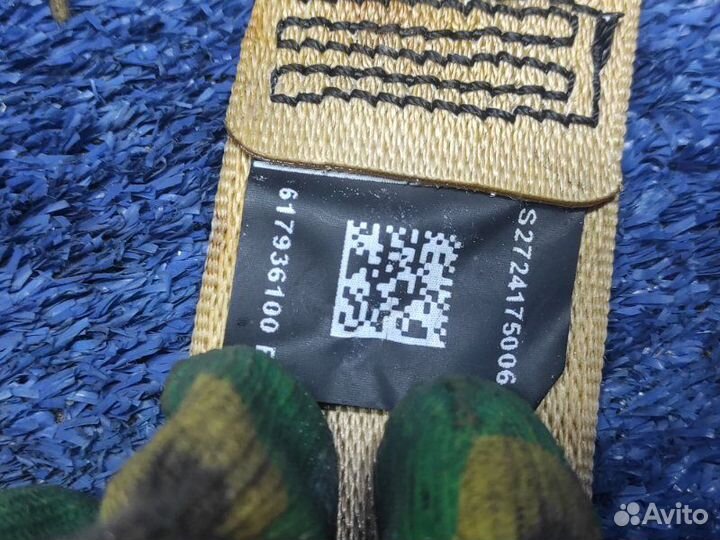 Ремень безопасности передний правый Bmw F10