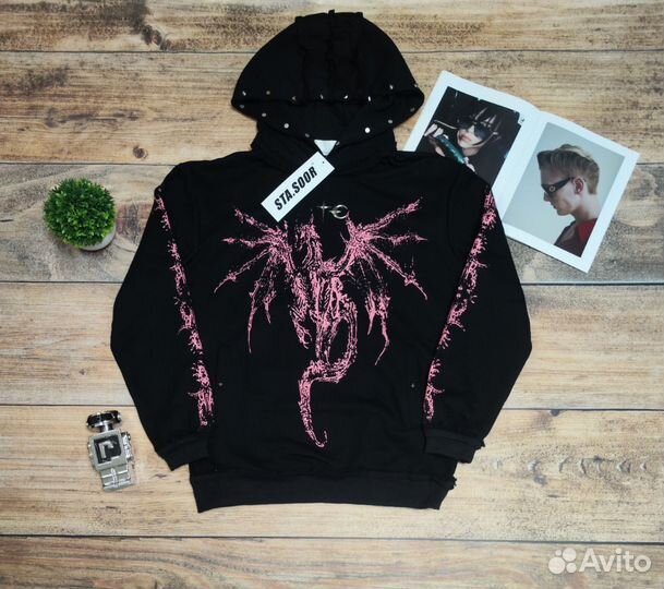 Худи Thug Club opium