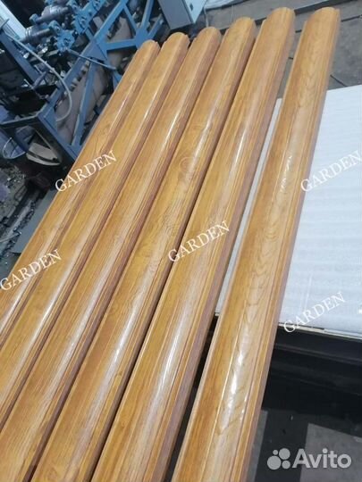 Забор из евроштакетника. Заборы. Ограждения