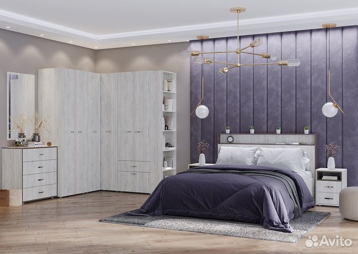 Пенал Анита с полками 400