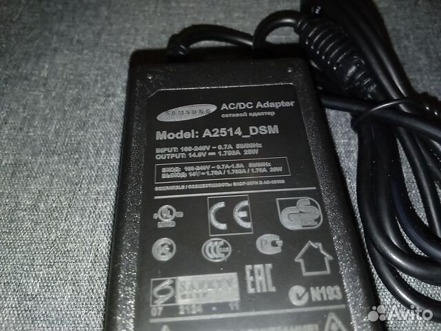 Блок питания Samsung A2514-DSM 14V 1.786A новый