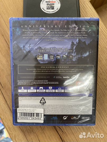 The Elder Scrolls V: Skyrim. Anniversary PS4 новый