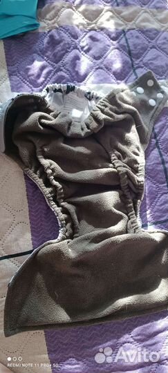 Многоразовые подгузники хлопок