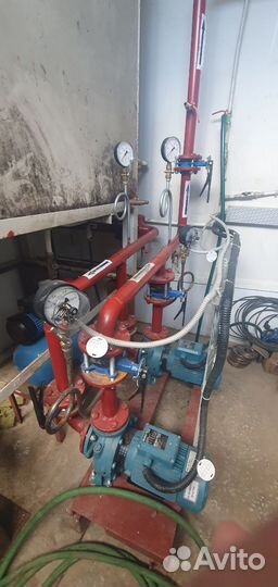 Насосная станция внутреннего водяного пожаротушени