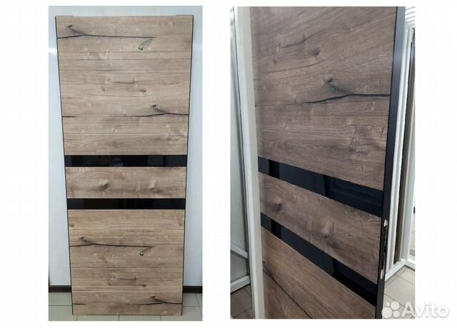 Дверь межкомнатная «Соло-Рдк» Дуб Пацифик, кромка