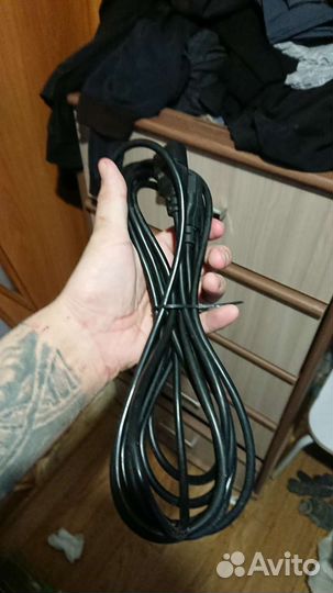 Кабель питания удлинитель 5м