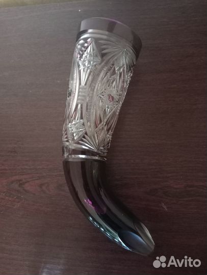 Декоративные вазы, хрусталь