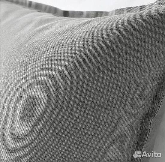 Gurli гурли наволочки чехлы икеа IKEA серый 50*50