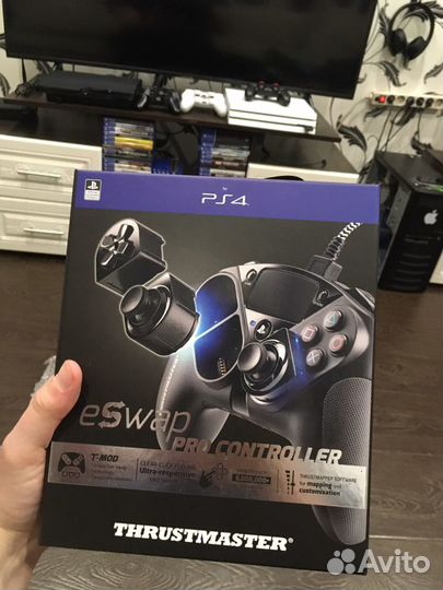 Геймпад для PS4, thrustmaster eswap pro controller
