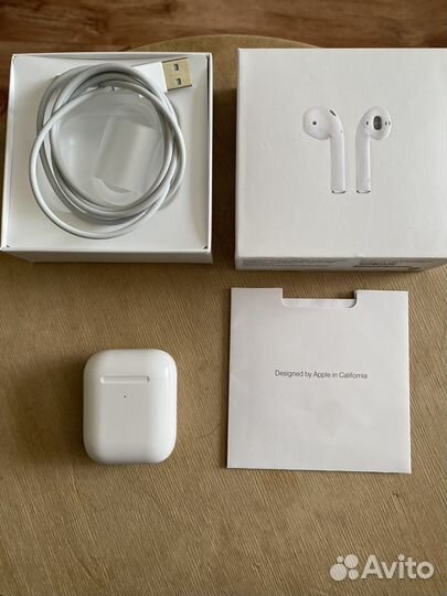 Наушники earpods 2. 1в1