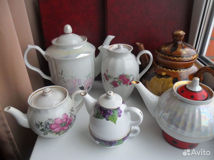 Чайник доливной, заварочный СССР, Китай