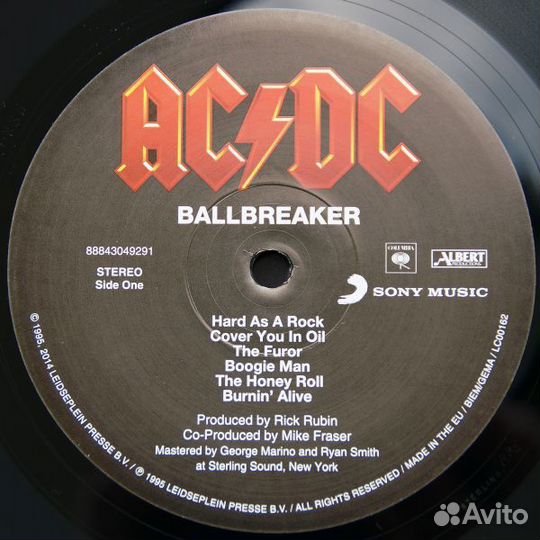 Виниловая пластинка AC/DC Ballbreaker (180 Gram Bl