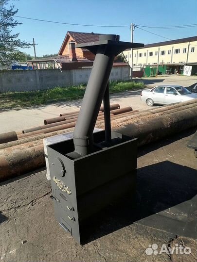 Банная печь Экстра толщина 10 мм 820x430x750