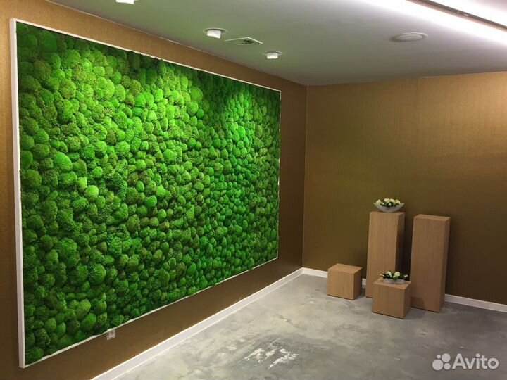 Панно из мха