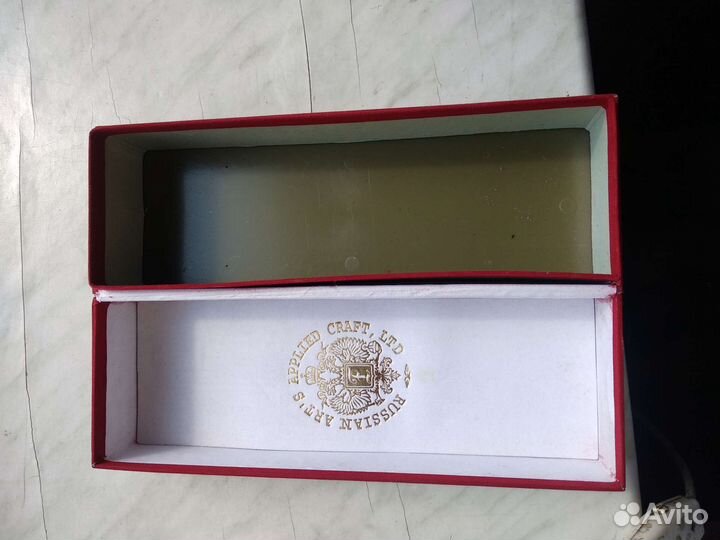 Бархатная коробка от алк. Императорская коллекция