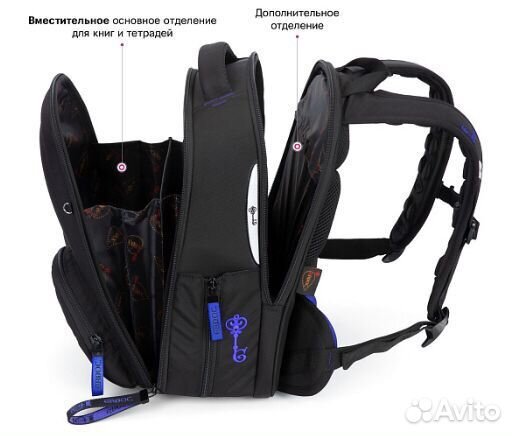 Ранец ортопедический рюкзак (Grooc,Кокос)