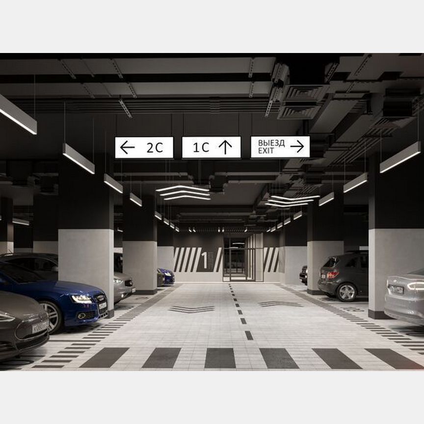 1-к. квартира, 35,7 м², 23/25 эт.